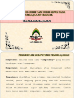 Analisis Buku Guru Dan Buku Siswa Pada Pembelajaran Tematik: Oleh: Moh. Zaiful Rosyid, M.PD