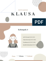 Klausa Kel. 4