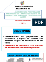 Practica 10 Determinación de Las Propiedades Mecánicas de Compuestos 2021