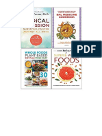 Radical Remission, Dal Medicine Cookbook, Whole Foods Plant Based Diet Plan, Hidden Healing Powers of Super & Whole Foods 4 Books Collection Set - PHD Turner Kelly A.