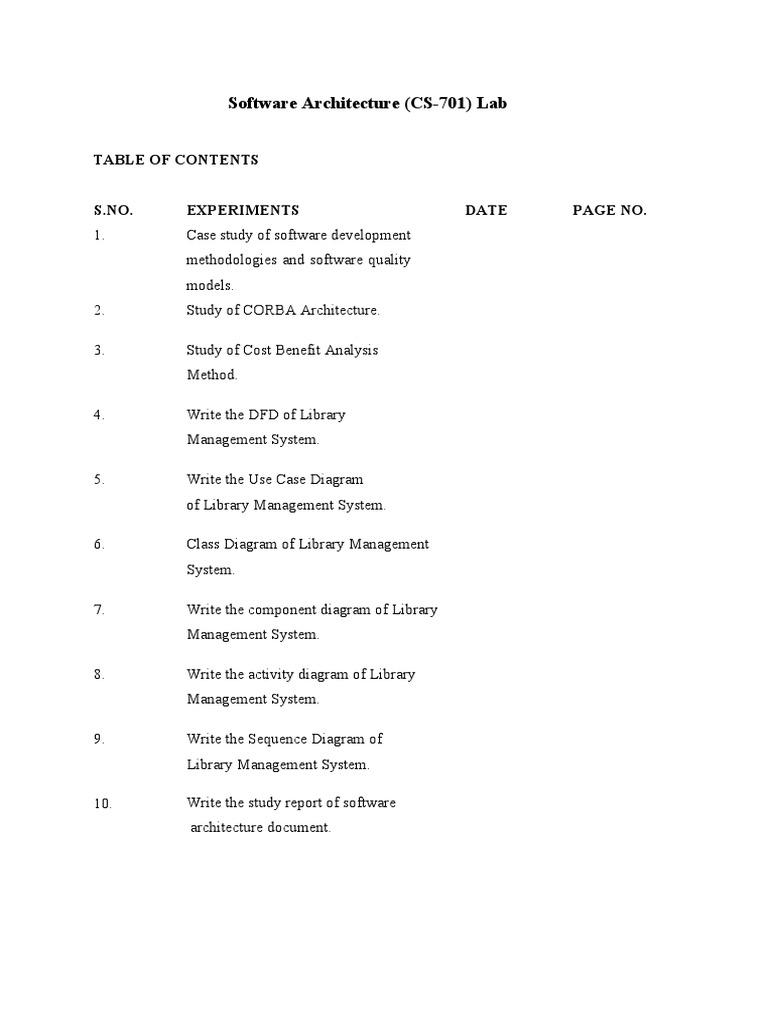 CS 701 Lab File | PDF | Common Object Request Broker Architecture ...