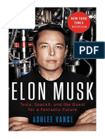 Elon Musk: Tesla, SpaceX, and The Quest For A Fantastic Future - Ashlee Vance