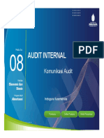 Slide 8 - Audit Internal - Komunikasi Audit