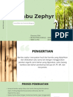 Inovasi Bahan Konstruksi Bambu Zephyr