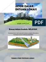 Faktor Dasar Penentuan Lokasi