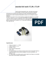 Sensor de Humedad Del Suelo YL38 y YL69