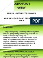 Group 1 Wika Report