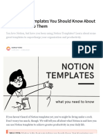 Best Notion Templates You Should Know About and How To Use Them