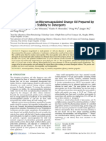 Chitosan Microencapsulation