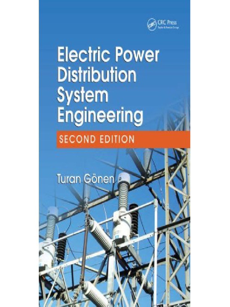 Electric Power Distribution System Engineering by Turan Gonen PDF