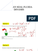 Latihan Soal Fluida Dinamis