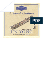 A Bond Undone: Legends of The Condor Heroes, Book 2 - Jin Yong