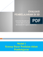 Modul 1 Evaluasi Pembelajaran Di SD