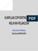 #8 Kumpulan Copywriting Untuk Melayani Pelanggan