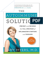 The Autoimmune Solution: Prevent and Reverse The Full Spectrum of Inflammatory Symptoms and Diseases - Amy Myers