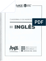 Cuadernillo de Inglés FaHCE