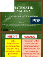 3.2.1 Maksud Hutang Dan Kredit