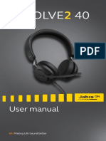 Evolve 40: User Manual