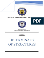 MODULE1 Determinacy of Structures