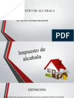 Impuesto de Alcabala Base Imponible 2021