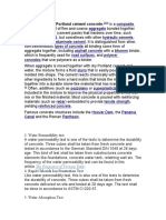 Concrete, Usually Portland Cement Concrete,: 3. Water Permeability Test