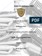Historia del Periodismo Dominicano. (1) (1)