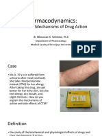 Pharmacodynamics:: Molecular Mechanisms of Drug Action