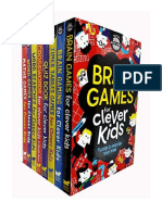 Clever Kids Brain Games 8 Books Collection Set (Brain Games, Wordsearches, Crosswords, Quiz Book, Maths Games, Brain Gaming, Times Tables Games, Word Games)