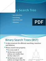 Binary Search Trees (BST): Efficient Data Structure for Searching, Insertion and Deletion