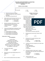 Soal PAS Kelas 4 Tema 6