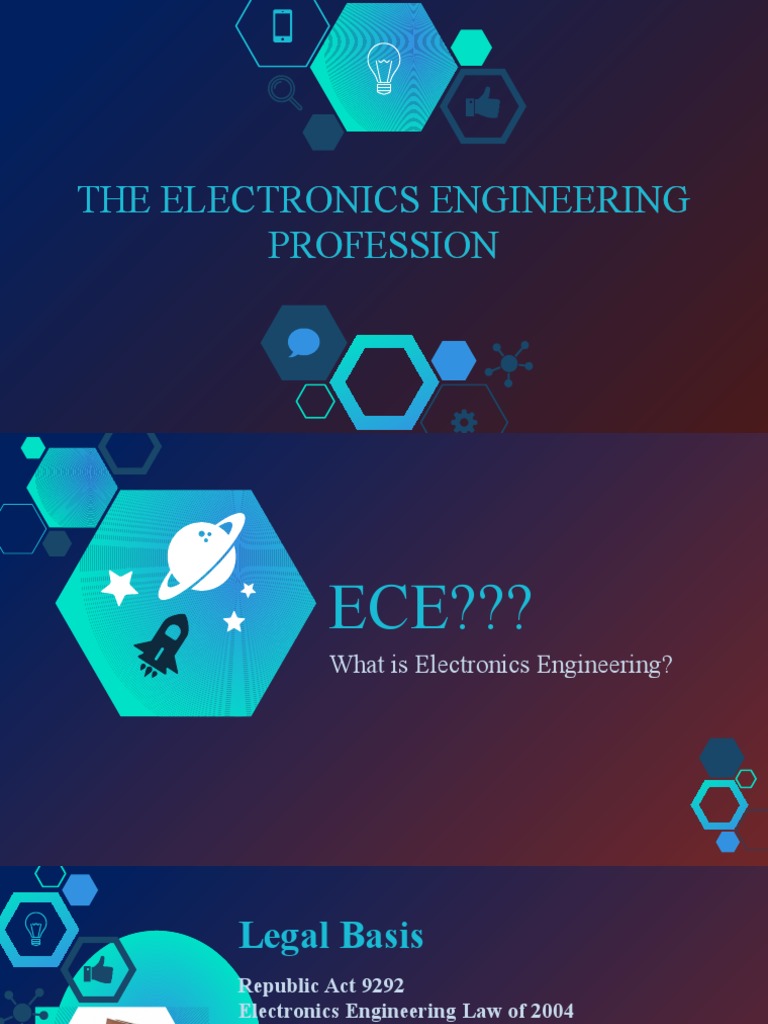 The Electronics Engineering Profession | PDF | Engineer | Electronic ...