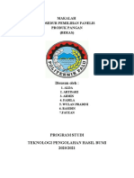 Prosedur Pemilihan Panelis Produk Pangan (Beras