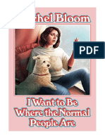 I Want To Be Where The Normal People Are: The Perfect Christmas Gift For Crazy Ex-Girlfriend Fans - Rachel Bloom