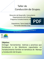 Manejo de Grupos