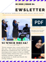 Uis Newsletter: Summer Break!