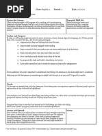 Jim Burke Lesson Plan Template 1