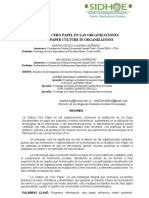 4028-Cultura Cero Papel en Las Organizaciones Articulo Cga - Martha Valbuena - Publicación