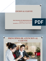 Principios de Atencion Al Cliente