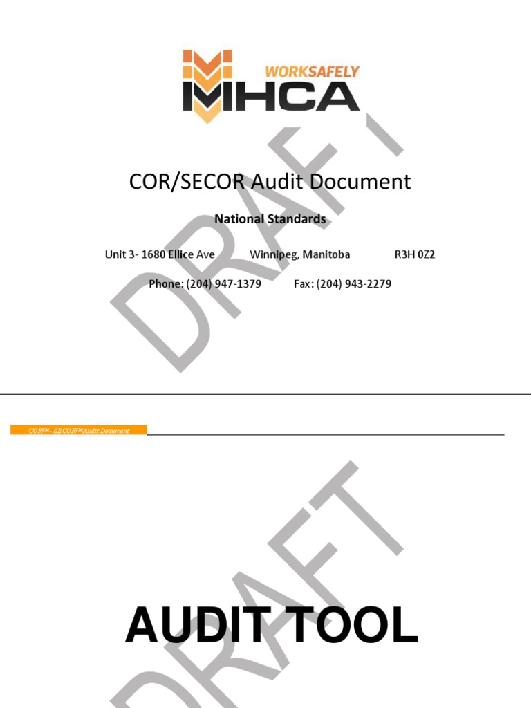 What Is A Cor And Secor? _ Certificate of Recognition (COR®) Program ...