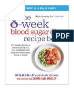 The 8-Week Blood Sugar Diet Recipe Book: Simple Delicious Meals For Fast, Healthy Weight Loss - Popular Medicine & Health