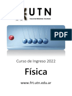Física  FRT UTN Ingreso 2022