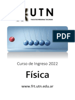 Física FRT UTN Ingreso 2022