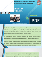 Calidad de La Administración Pública en El Perú