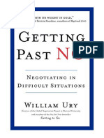 Getting Past No: Negotiating in Difficult Situations - William Ury