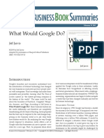What Would Google Do?: Jeff Jarvis