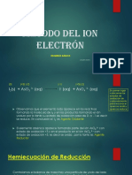 Método Del Ión Electrón en Ecuaciones Iónicas Medio Básico Laura Doce