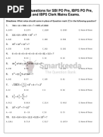 100 Simplification Questions for Bank Exams | PDF