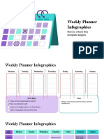 Weekly Planner Infographics by Slidesgo