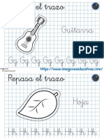 Fichas en Cuaderno Para Repasar Trazo y Preescritura Parte2