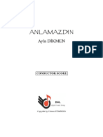 ANLAMAZDIN - Full Score
